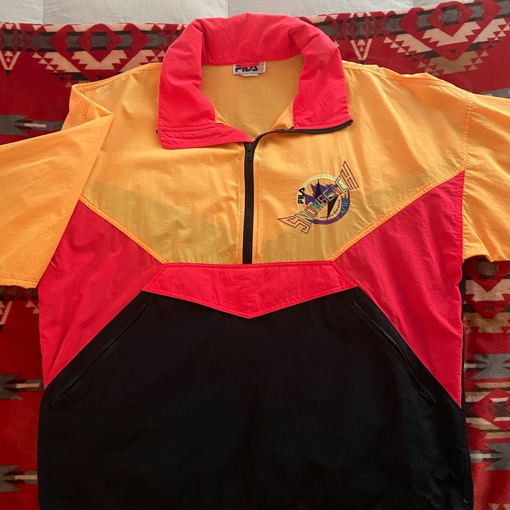 VINTAGE FILA WINDBREAKER - Picture 4 of 6